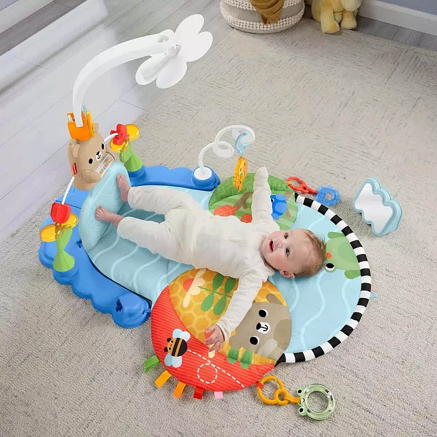 Fisher Price 3'ü 1 Arada Duyusal Gelişim Jimnastik Merkezi - 3