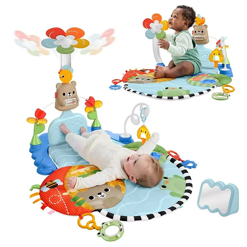 Fisher Price 3'ü 1 Arada Duyusal Gelişim Jimnastik Merkezi - 4