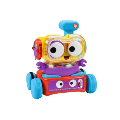 Fisher Price 4'ü 1 Arada Eğlenceli Robot Türkçe-İngilizce - 1