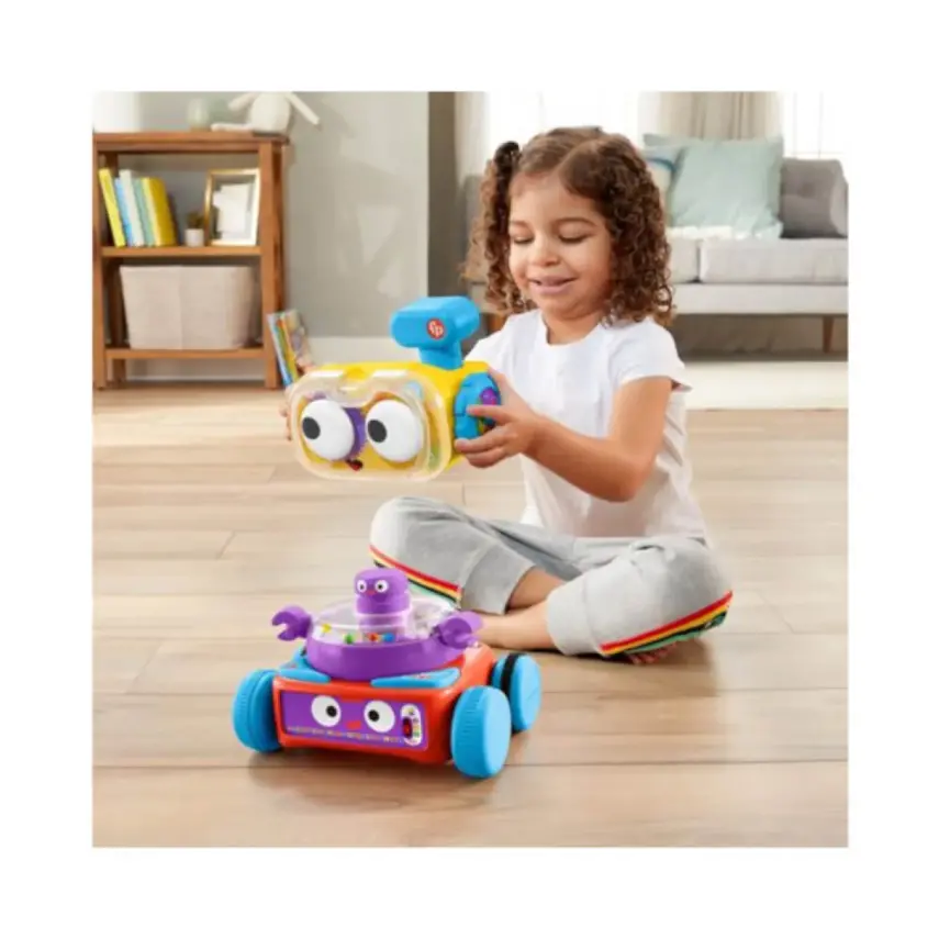 Fisher Price 4'ü 1 Arada Eğlenceli Robot Türkçe-İngilizce - 3