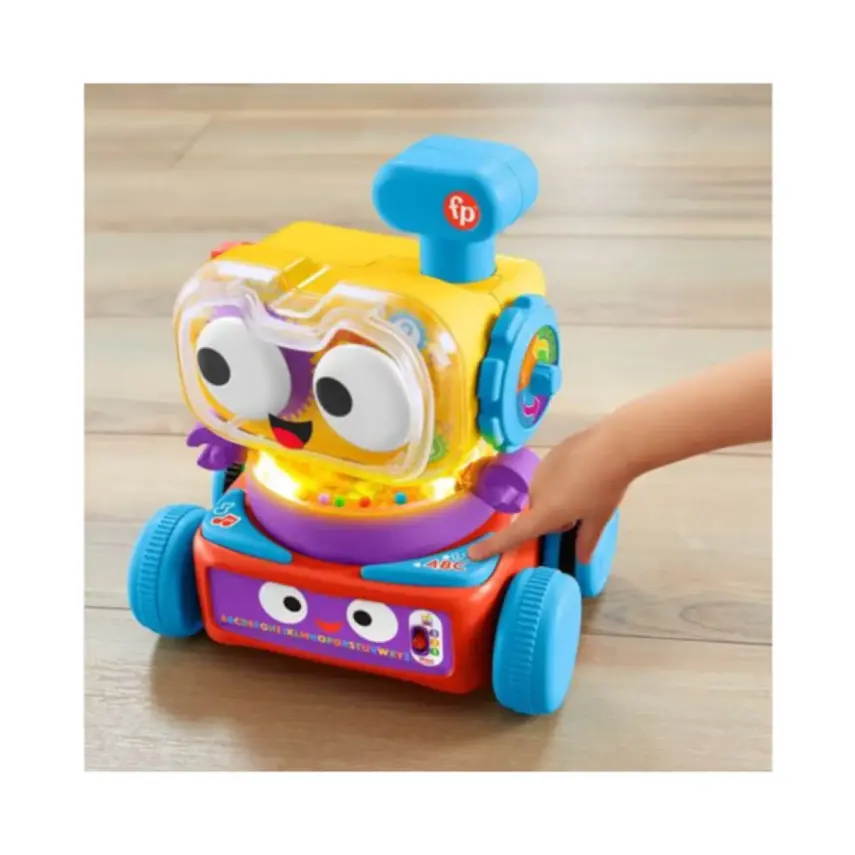 Fisher Price 4'ü 1 Arada Eğlenceli Robot Türkçe-İngilizce - 5