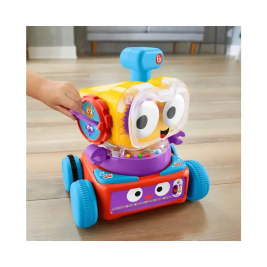 Fisher Price 4'ü 1 Arada Eğlenceli Robot Türkçe-İngilizce - 2