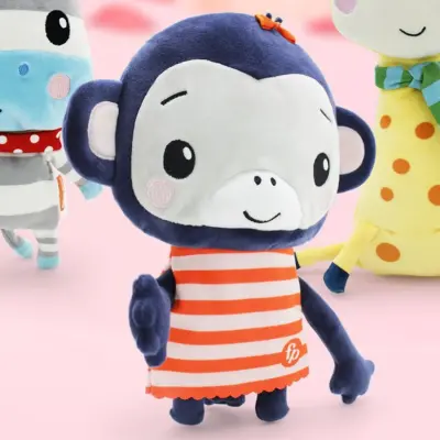 Fisher Price Bebek Peluş Maymun (1)