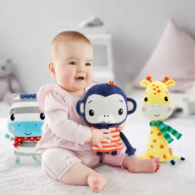 Fisher Price Bebek Peluş Zürafa - 3