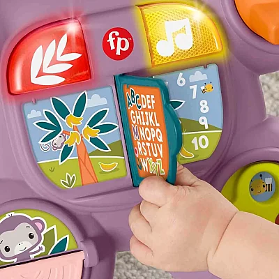 Fisher-Price Benimle Öğren Mor Maymun Yürüteç - 4