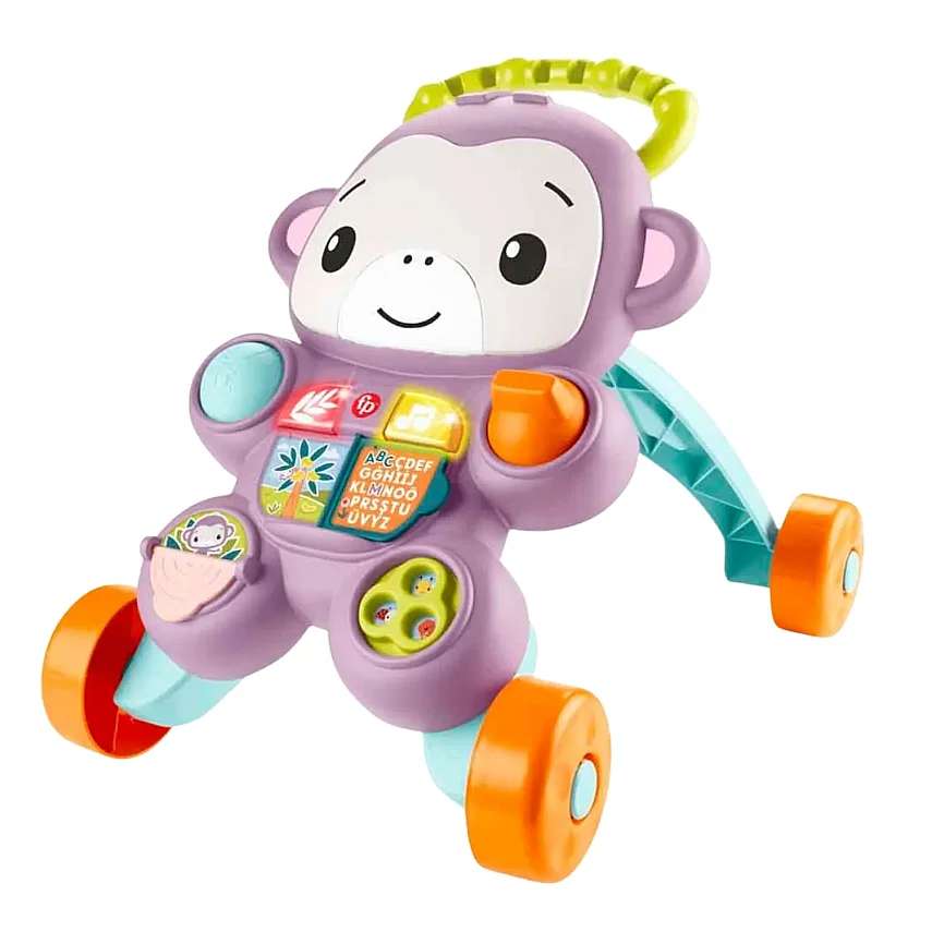 Fisher-Price Benimle Öğren Mor Maymun Yürüteç - 1