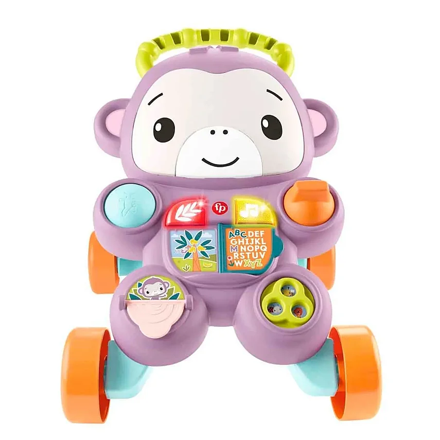 Fisher-Price Benimle Öğren Mor Maymun Yürüteç - 2