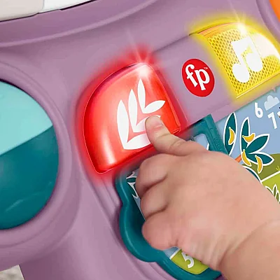 Fisher-Price Benimle Öğren Mor Maymun Yürüteç - 6
