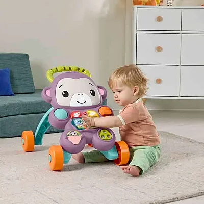 Fisher-Price Benimle Öğren Mor Maymun Yürüteç - 8