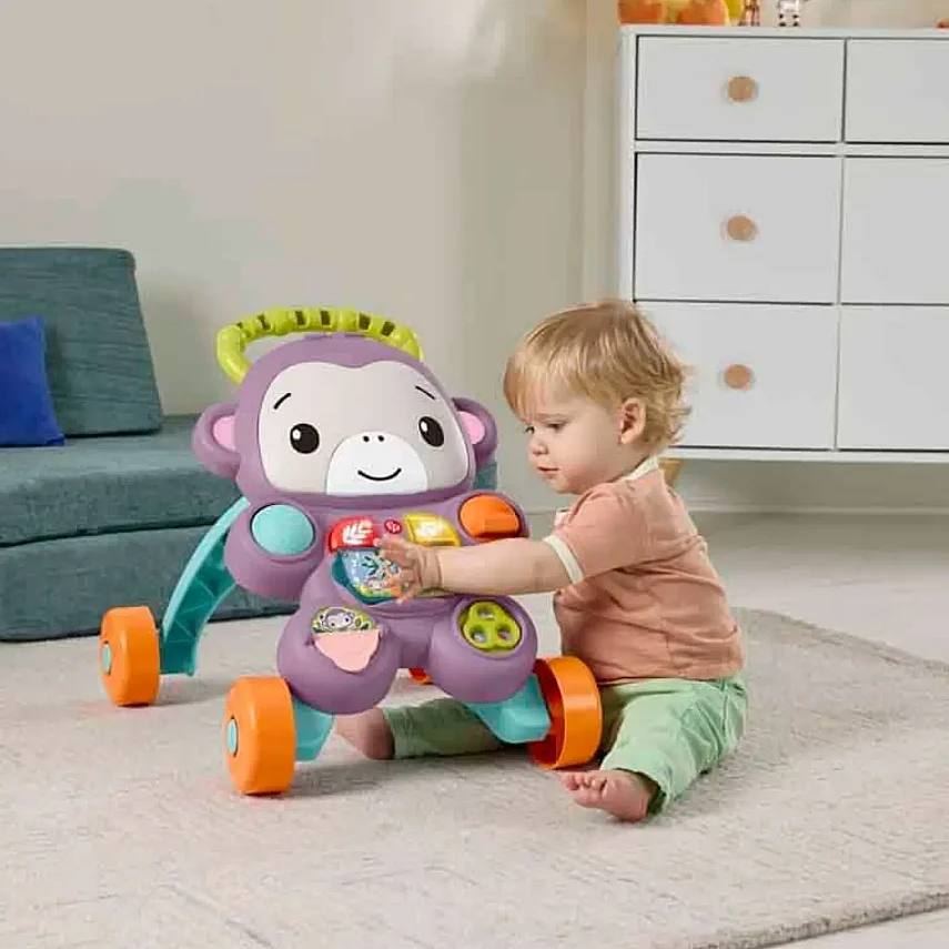 Fisher-Price Benimle Öğren Mor Maymun Yürüteç - 8