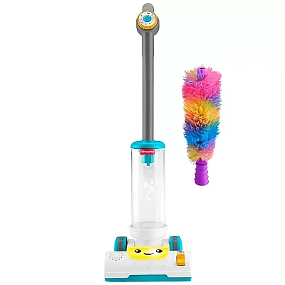 Fisher-Price Eğlen ve Öğren 2'si 1 Arada Süpürge (1)