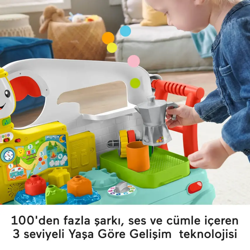 Fisher Price Eğlen ve Öğren 3'ü 1 Arada Karavan - 5