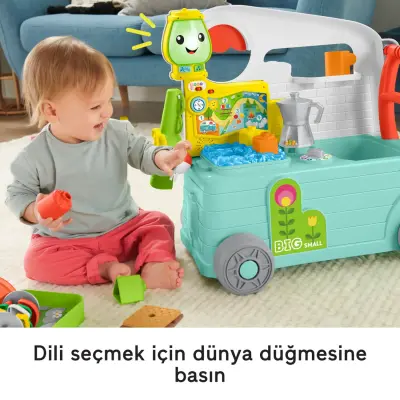 Fisher Price Eğlen ve Öğren 3'ü 1 Arada Karavan - 4