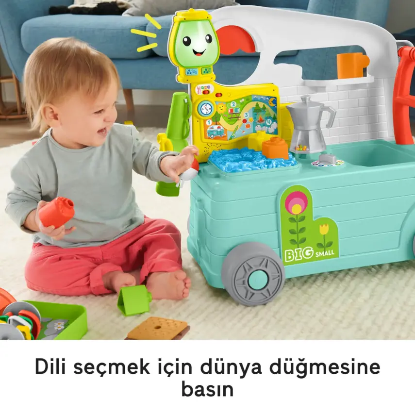 Fisher Price Eğlen ve Öğren 3'ü 1 Arada Karavan - 4