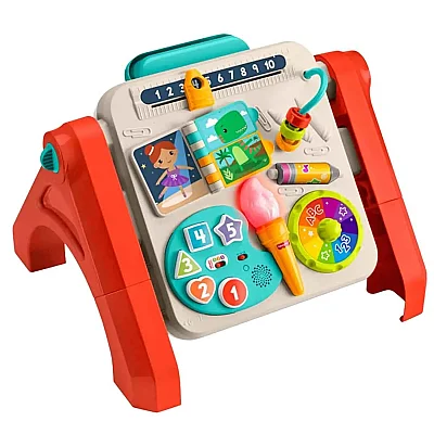Fisher-Price Eğlen ve Öğren 4'ü 1 Arada Aktivite ve Çizim Masası - 4