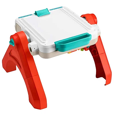 Fisher-Price Eğlen ve Öğren 4'ü 1 Arada Aktivite ve Çizim Masası - 5
