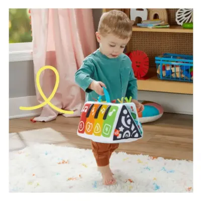 Fisher-Price Işıklı ve Müzikli Yumuşak Piyano - 5