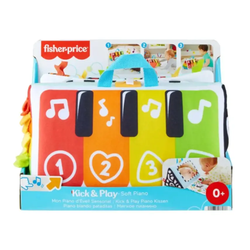 Fisher-Price Işıklı ve Müzikli Yumuşak Piyano - 1