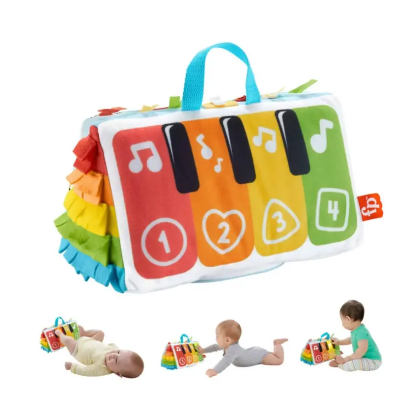 Fisher-Price Işıklı ve Müzikli Yumuşak Piyano - 2