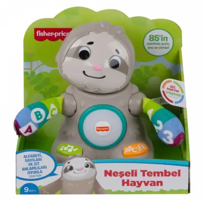 Fisher Price Linkimals Neşeli Tembel Hayvan Türkçe - 5
