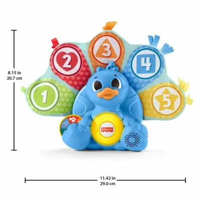 Fisher Price Linkimals -Rengarenk Tavus Kuşu - 3