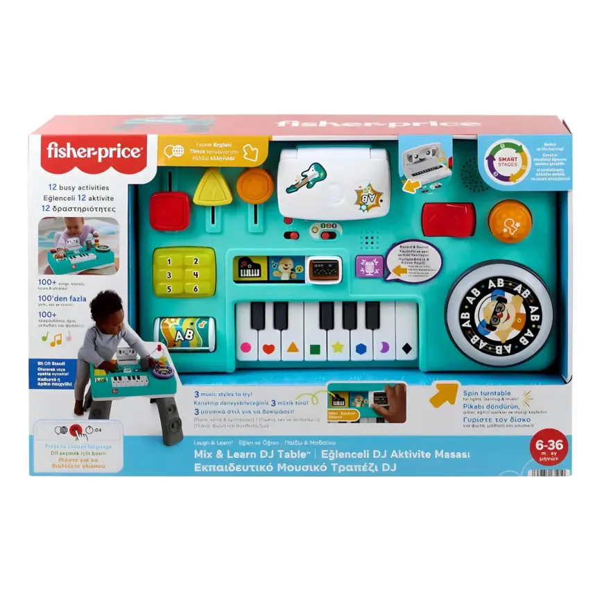 Fisher-Price LnL Eğlenceli DJ Aktivite Masası - 3