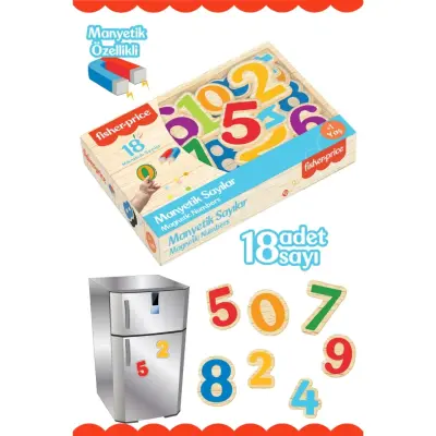 Fisher Price Manyetik Manyetik Sayılar (1)