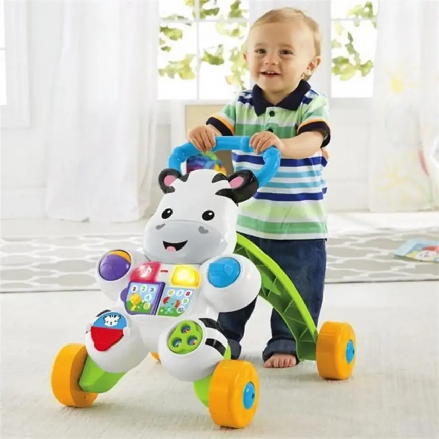 Fisher Price Melodili Zebra Yürüteç - 4
