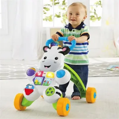 Fisher Price Melodili Zebra Yürüteç - 8