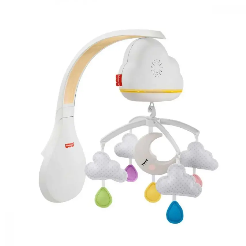 Fisher Price Mutlu Bulutlar Dönence ve Uyku Arkadaşı - 1