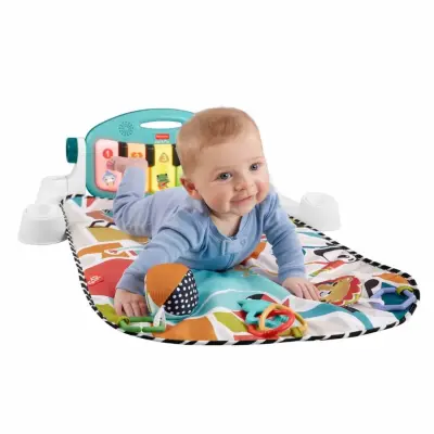 Fisher-Price Neşeli Hayvanlar Piyanolu Jimnastik Merkezi - 4