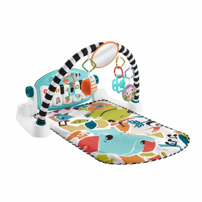 Fisher-Price Neşeli Hayvanlar Piyanolu Jimnastik Merkezi - 1