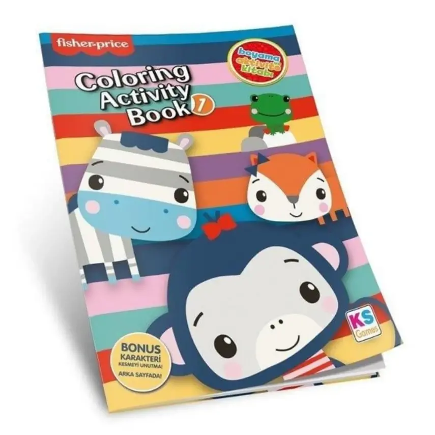 Fısher Prıce Rengarenk Aktivite Kitabı - 1