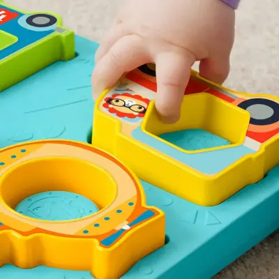 Fisher-Price Şekiller ve Sesler Puzzle - 6