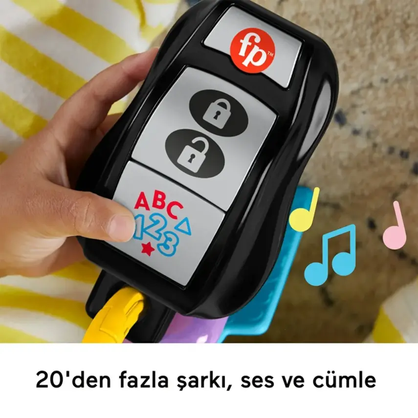 Fisher Price Sesli Eğlen ve Öğren Eğlenceli Aktivite Anahtarı - 1