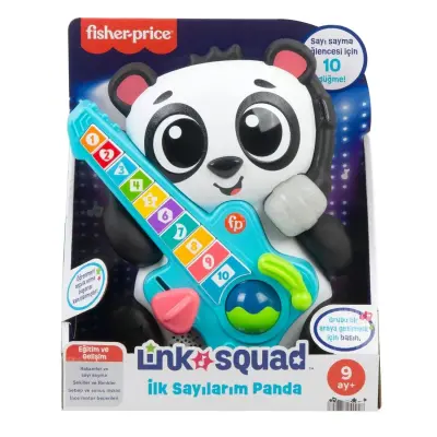 Fisher Price Sesli ve Işıklı Link Squad İlk Sayılarım Panda - 5
