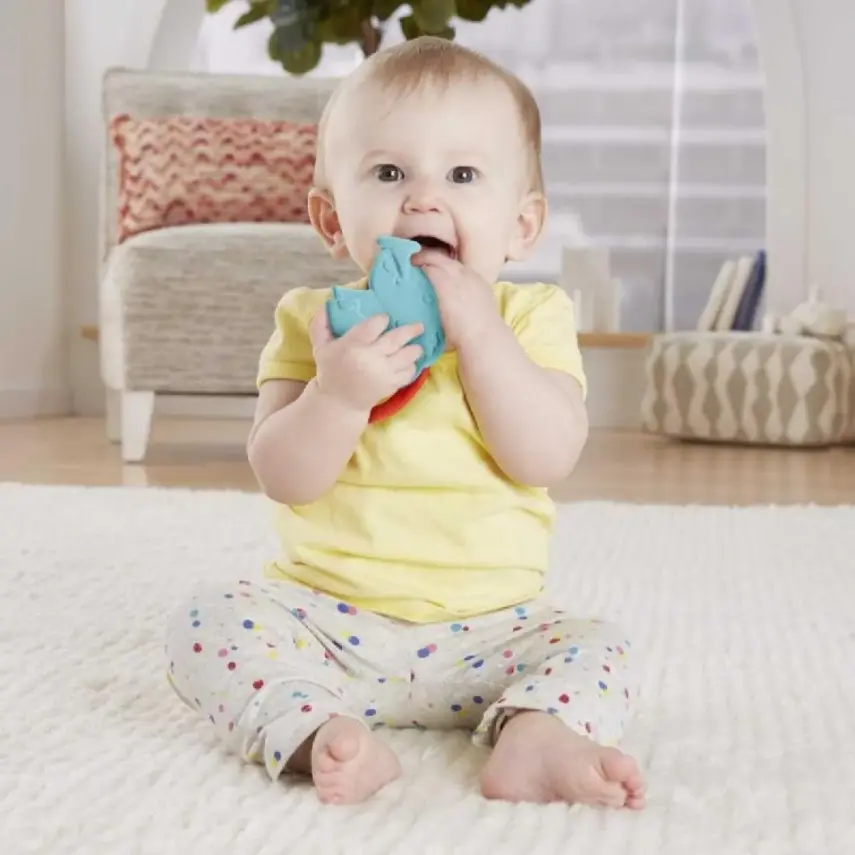 Fisher Price Sevimli Hayvancıklar Dişlikler Fil - 1