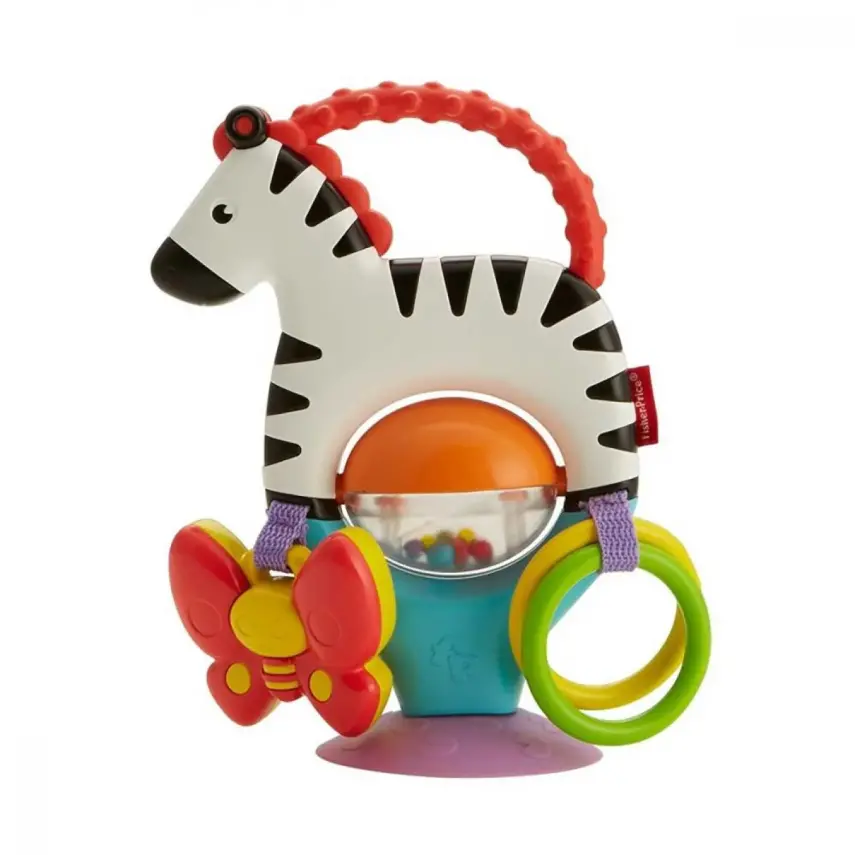 Fisher Price Sevimli Zebra Mama Koltuğu Oyuncağı - 1