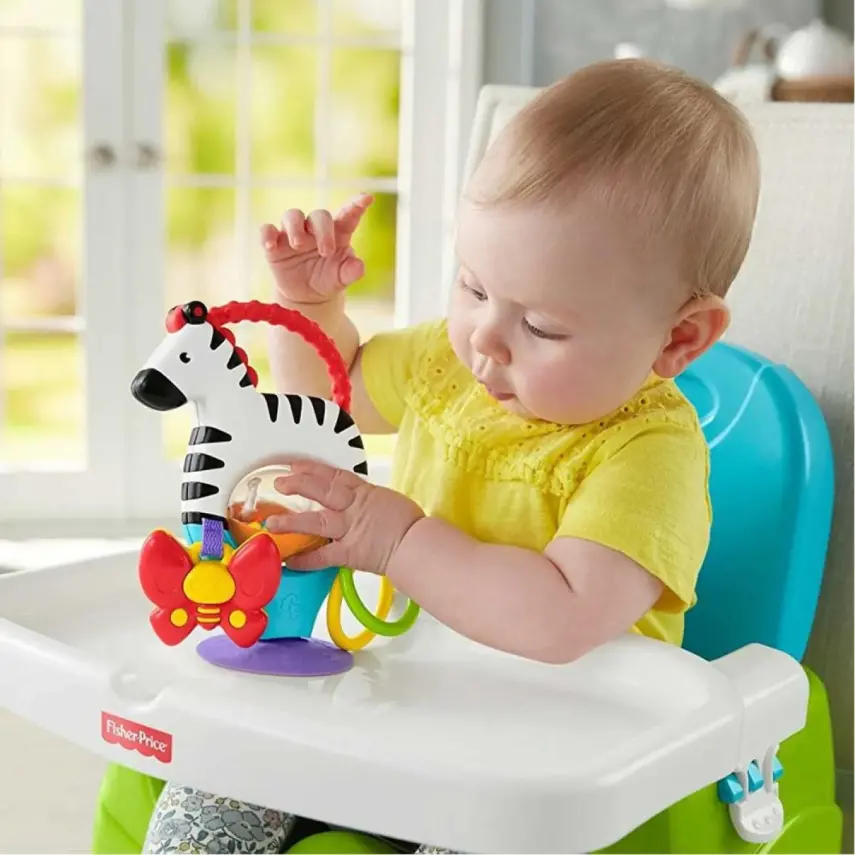 Fisher Price Sevimli Zebra Mama Koltuğu Oyuncağı - 3