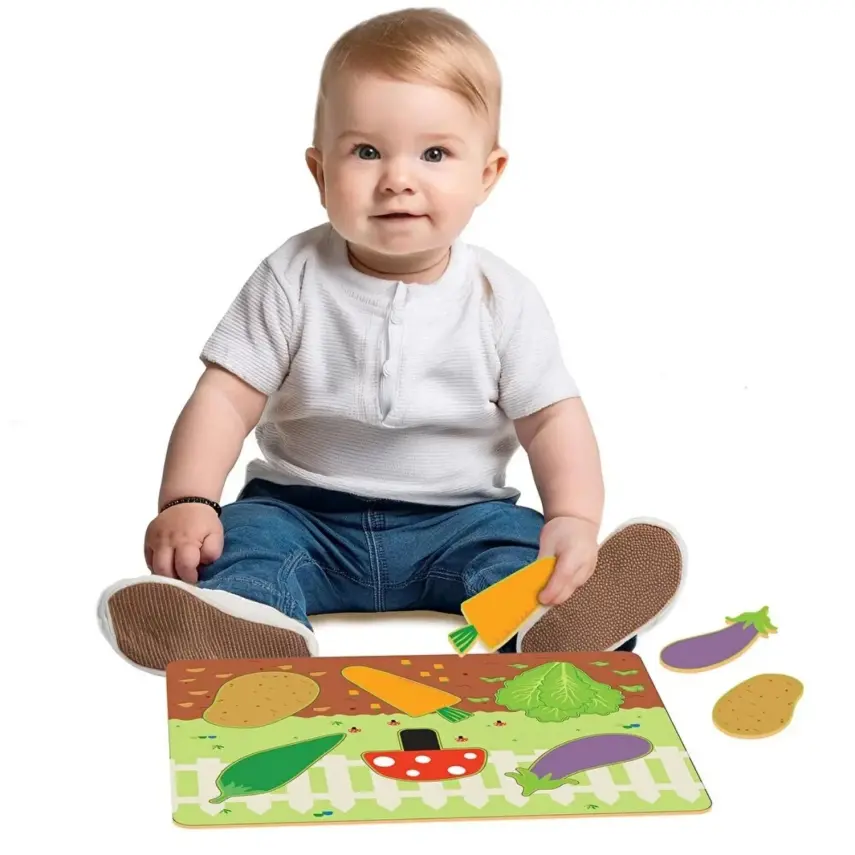 Fisher Price Tak Çıkar Puzzle Meyve Sebze - 3