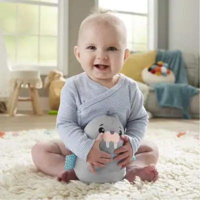 Fisher Price Uyku Arkadaşım Sevimli Mors (1)