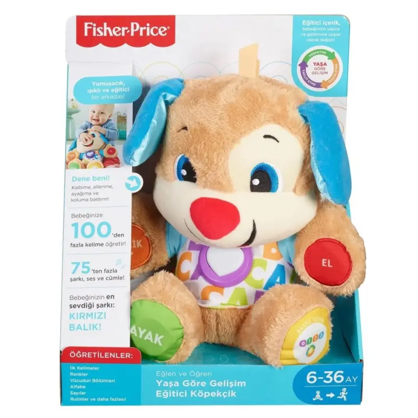 Fisher Price Yaşa Göre Gelişim Eğitici Köpekçik (Yeni) - 2