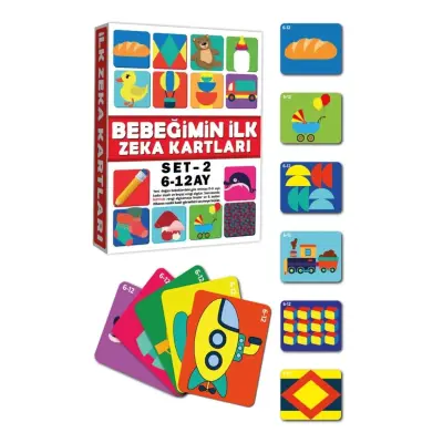 Flash Kart Erken Eğitim Zeka Kartları 6-12 Ay (1)