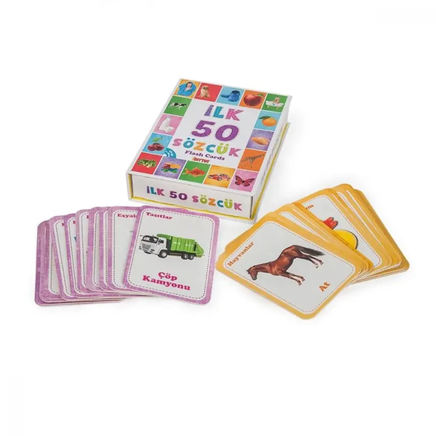 Flash Kart İlk 50 Sözcük - 1