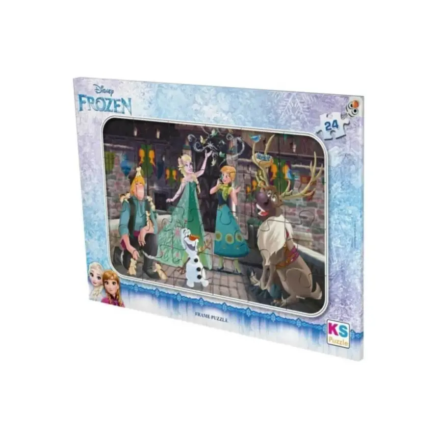 Frozen Disney Frame Puzzle 24 Parça - 1