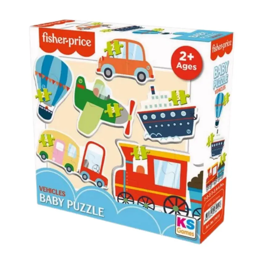 Fsiher Price Baby Puzzle Vehicles 6İn1 18 Parça - 2