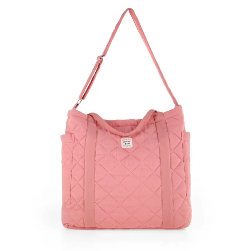 Funna Baby Coral Muslin Omuz Çantası Yavru Ağzı - 1