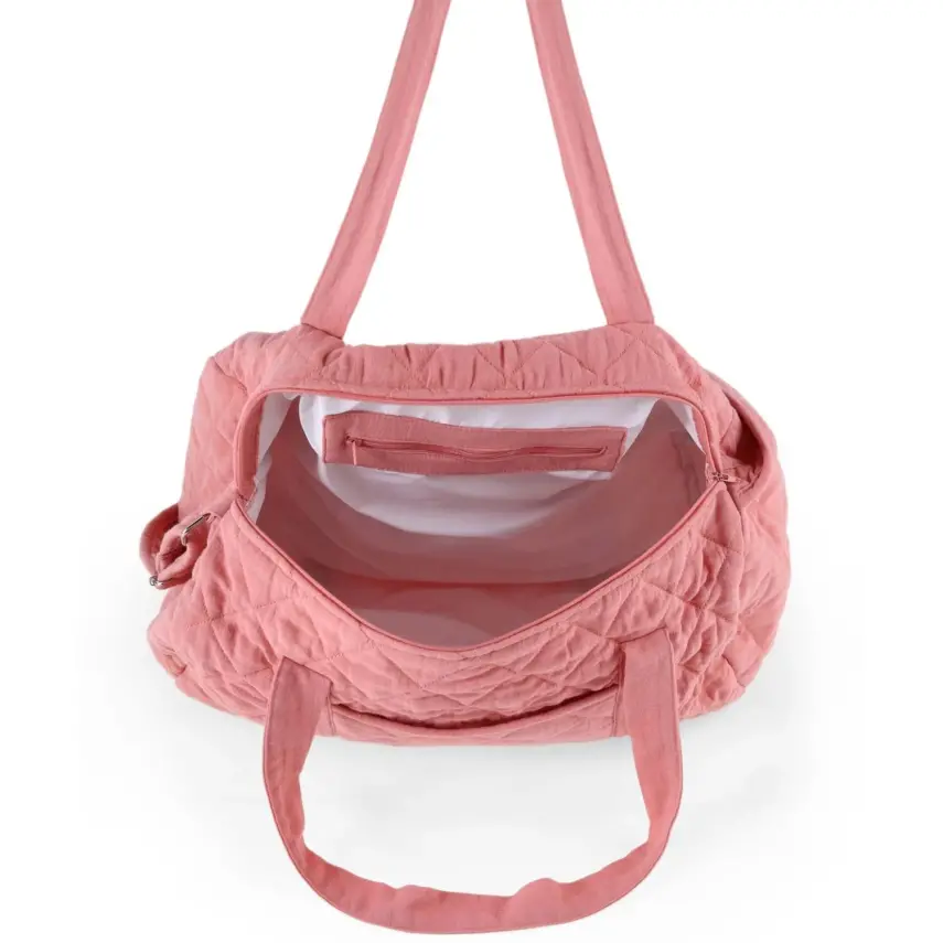 Funna Baby Coral Muslin Seyahat Çantası Yavru Ağzı - 4