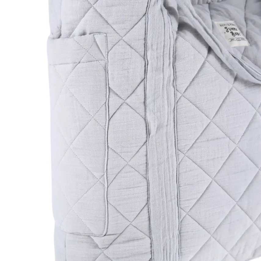 Funna Baby Dove Muslin Omuz Çantası Gri - 6