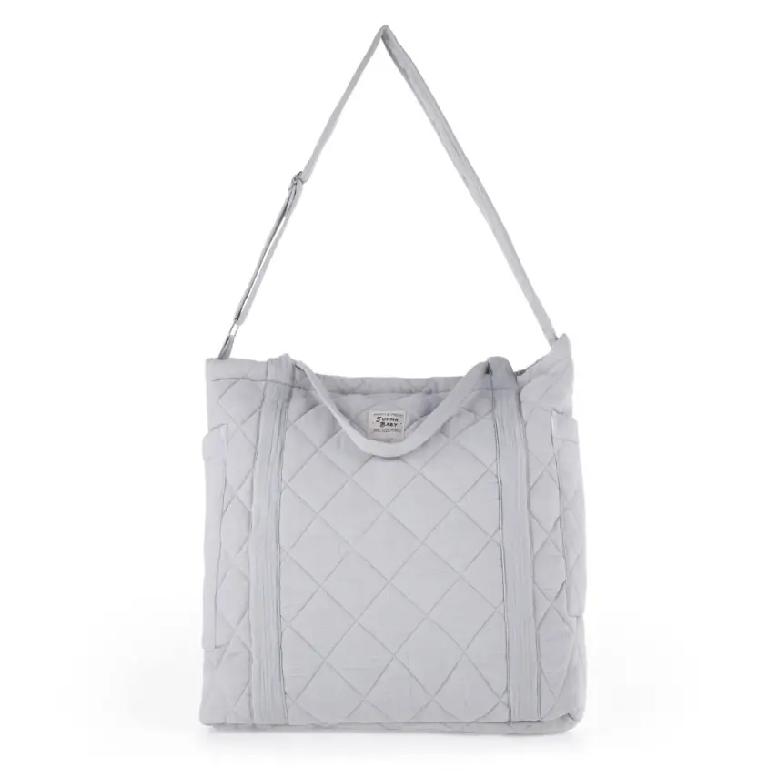 Funna Baby Dove Muslin Omuz Çantası Gri - 1